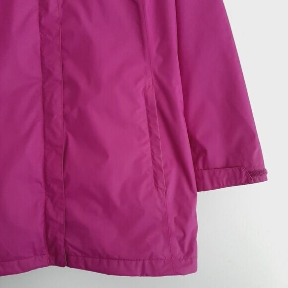 COLUMBIA | Omni-Tech Waterproof Breathable Long Jacket w/ Hood Windbreaker Sz S - Picture 5 of 14
